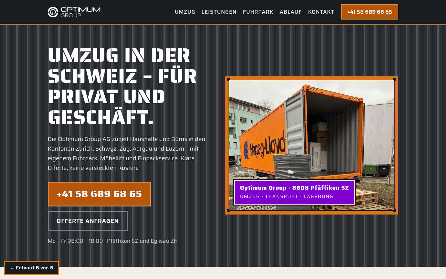 Entwurf 6 Container
